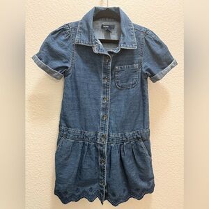 BabyGAP Blue Denim Dress